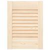 vidaXL Cabinet Doors Louvred Design 4 pcs 39.5x29.5 cm Solid Wood Pine