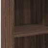 vidaXL Highboard Brown Oak 50x41x124 cm Engineered Wood