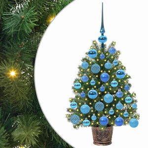 vidaXL Artificial Christmas Tree Green 75 cm PE and PVC