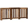 vidaXL Radiator Cover Old Wood 205x21,5x83,5 cm Engineered Wood