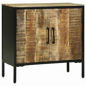 vidaXL Sideboard with Drawer 70 x 35 x 70 cm Solid Mango wood