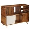 vidaXL Sideboard 118x35x70 cm Solid Acacia Wood