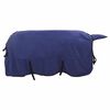 vidaXL Horse Blanket Navy Blue 145 cm Polyester Fleece
