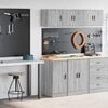 vidaXL Garage Cabinets 2 pcs Grey Sonoma Engineered Wood