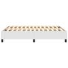 vidaXL Box Spring Bed Frame White Double Faux Leather (UK/IE/FI/NO only)