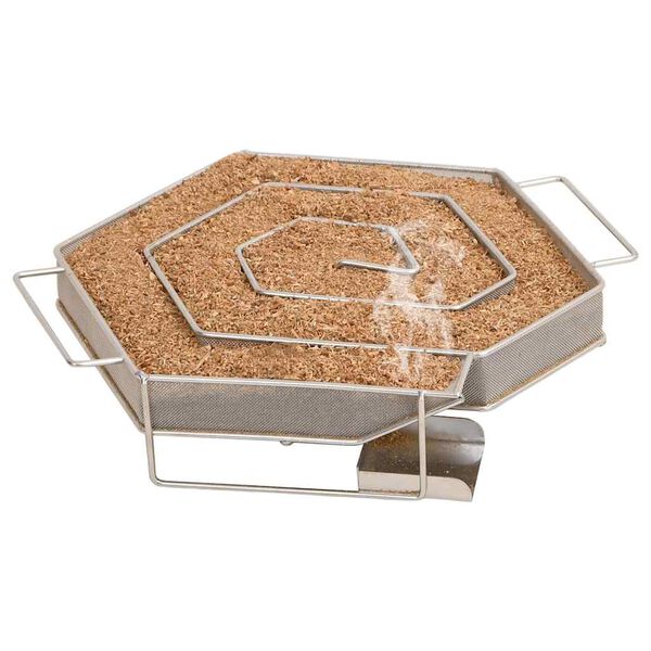 vidaXL Cold Smoke Generator 6-Side 22.5 cm Stainless Steel