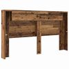 vidaXL Headboard Old Wood 180 x 17 x 104.5 cm Engineered Wood