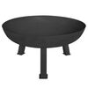Perel Fire Bowl 75x37cm Black