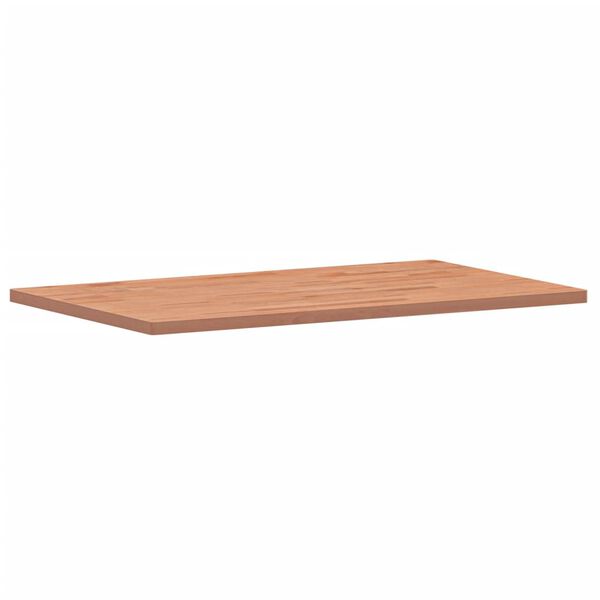 vidaXL Bathroom Countertop 100x60x2.5 cm Solid Wood Beech