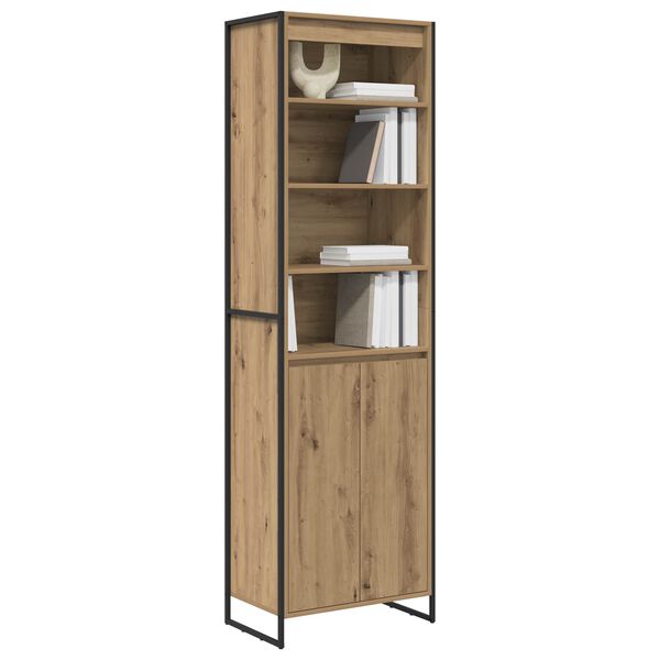 vidaXL Tall Cabinets 2 pcs Artisian Oak 60 x 36 x 200 cm