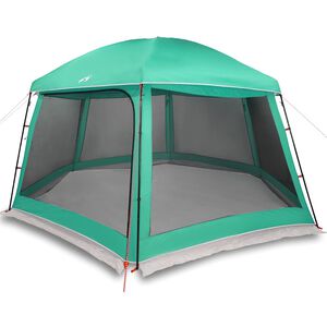 vidaXL Pool Tent with Removable Fly & Mesh Walls Sea Green 512x458 cm