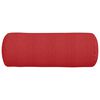 vidaXL Bolster Pillows 2 pcs Red Ø 25 x 70 cm Fabric