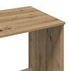 vidaXL Desk Artisan Oak 100x50x75 cm Engineered Wood