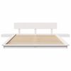 vidaXL Bed Frame White 120 x 190 cm Wood