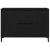 vidaXL Sideboard Black Oak 104 x 35 x 70 cm Engineered Wood