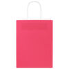 vidaXL Paper Bags 50 pcs with Handles Pink 21x11x28 cm