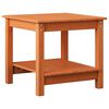 vidaXL Coffee Table Wax brown 50 x 50 x 45 cm Solid pine wood