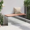 vidaXL Garden Bench Silver 100 x 40 x 43 cm Galvanised steel