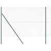 vidaXL Fence Post Green 25 x 1.5 m (13 mm mesh) Steel
