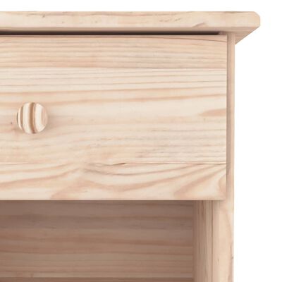 vidaXL Bedside Cabinet ALTA 41x35x41 cm Solid Wood Pine