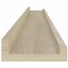 vidaXL Wall Shelves 4 pcs Sonoma Oak 100x9x3 cm
