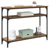 vidaXL Console Table Old Wood 100 x 29 x 75 cm Engineered Wood