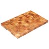 vidaXL Chopping Board 60x40x3.8 cm Solid Acacia Wood