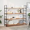 vidaXL Floating Shelves 4 pcs 120x40x2 cm Oil Finished Solid Wood Acacia