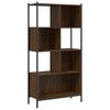 vidaXL Bookcase Brown Oak 72x28x172 cm Engineered Wood
