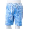 Kids' Shorts with Drawstring Soft Blue 116