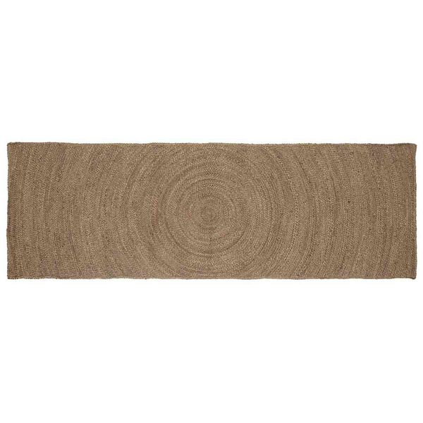 vidaXL Area Rugs Rectangular Grey 80 x 300 cm Jute