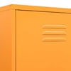 vidaXL Wardrobe Mustard Yellow 90x50x180 cm Steel