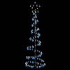vidaXL LED Christmas Tree with Baubles 120 LEDs Warm White 180 cm