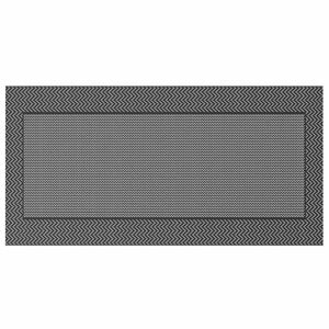 vidaXL Outdoor Rug ARAKIL Black and grey 300 x 600 cm PP