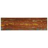vidaXL Table Top 120x40x3,8 cm Rectangular Solid Wood Reclaimed