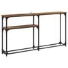 vidaXL ConsoleTable Old Wood 145 x 22.5 x 75 cm Engineered Wood
