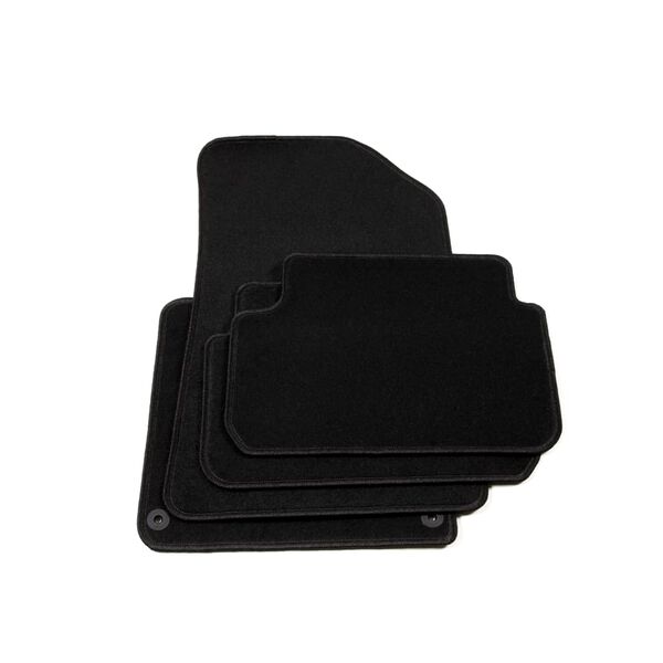 vidaXL 4 Piece Car Mat Set for Peugeot 407