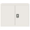 vidaXL File Cabinet White 90x40x110 cm Steel