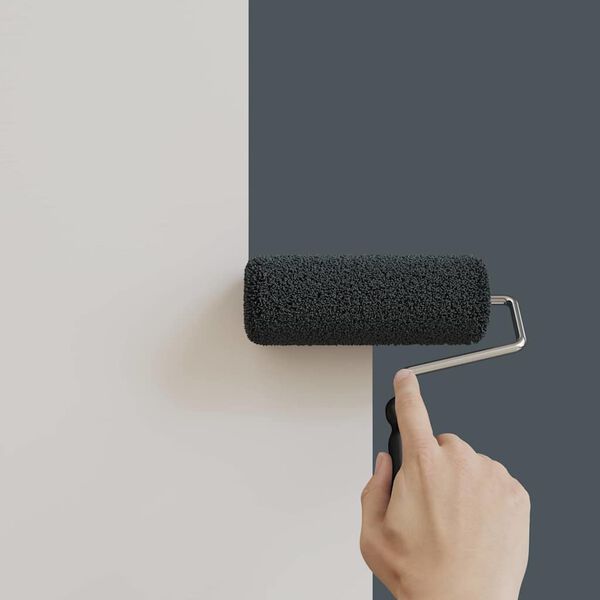 vidaXL Wall Paint Grey 16.5 x 16.5 x 15.9 cm Wall Print