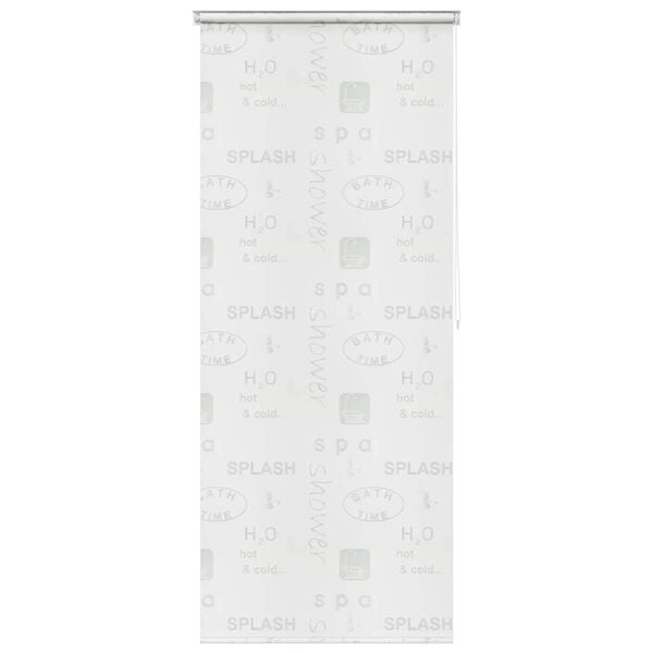 vidaXL Shower Roller Blind 80x240 cm Splash