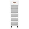 vidaXL Shoe Cabinet White 30x35x105 cm Engineered Wood
