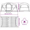vidaXL Family Tent with Roof Blue and Grey 435 x 255 x 216 cm