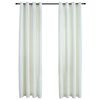 vidaXL Blackout Curtains with Rings 2 pcs Velvet Cream 140x225 cm
