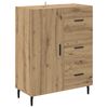 vidaXL Highboard with Drawer Artisan Oak 69.5 x 34 x 180 cm