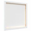 vidaXL Stretched Canvases 12 pcs White Fabric and Solid Wood Pine