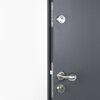 vidaXL Front Door Anthracite 90x200 cm Aluminium