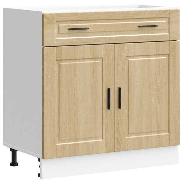 vidaXL Kitchen Base Cabinet&nbsp;Porto Sonoma Oak Engineered Wood