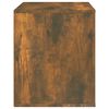 vidaXL Bedside Cabinet Smoked Oak 50x39x47 cm