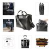 Exacompta Double Compartment Laptop Bag Exactive Leather