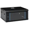 vidaXL 4U Wall Mounted Network Cabinet 19" IP20 600x450x285 mm